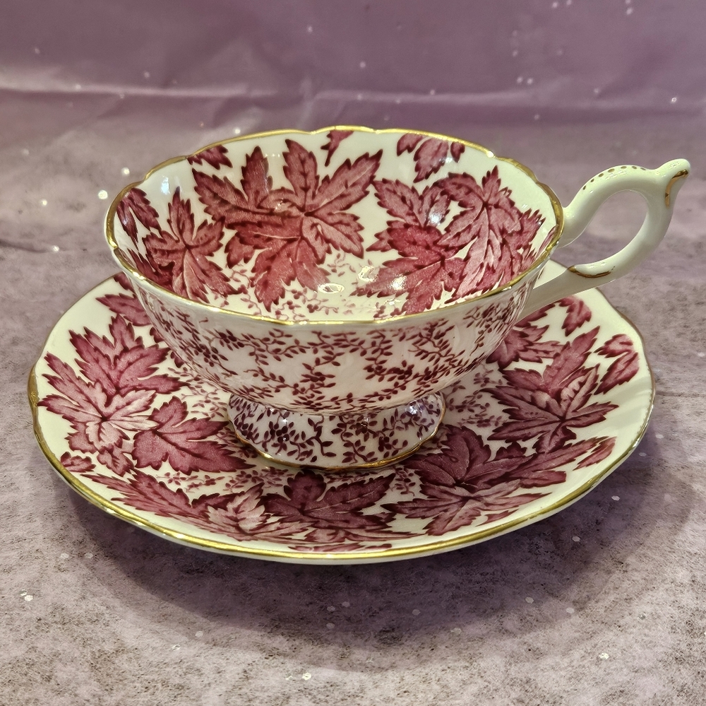 Gorgeous Coalport cup and saucer.
